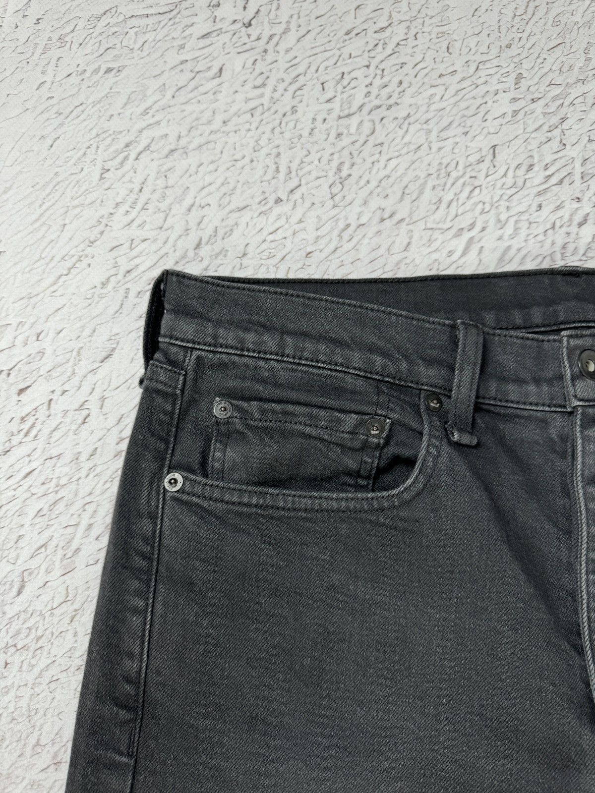 Rag & Bone Rag & Bone made in USA graphite faded denim jeans Size US 31 - 7 Thumbnail