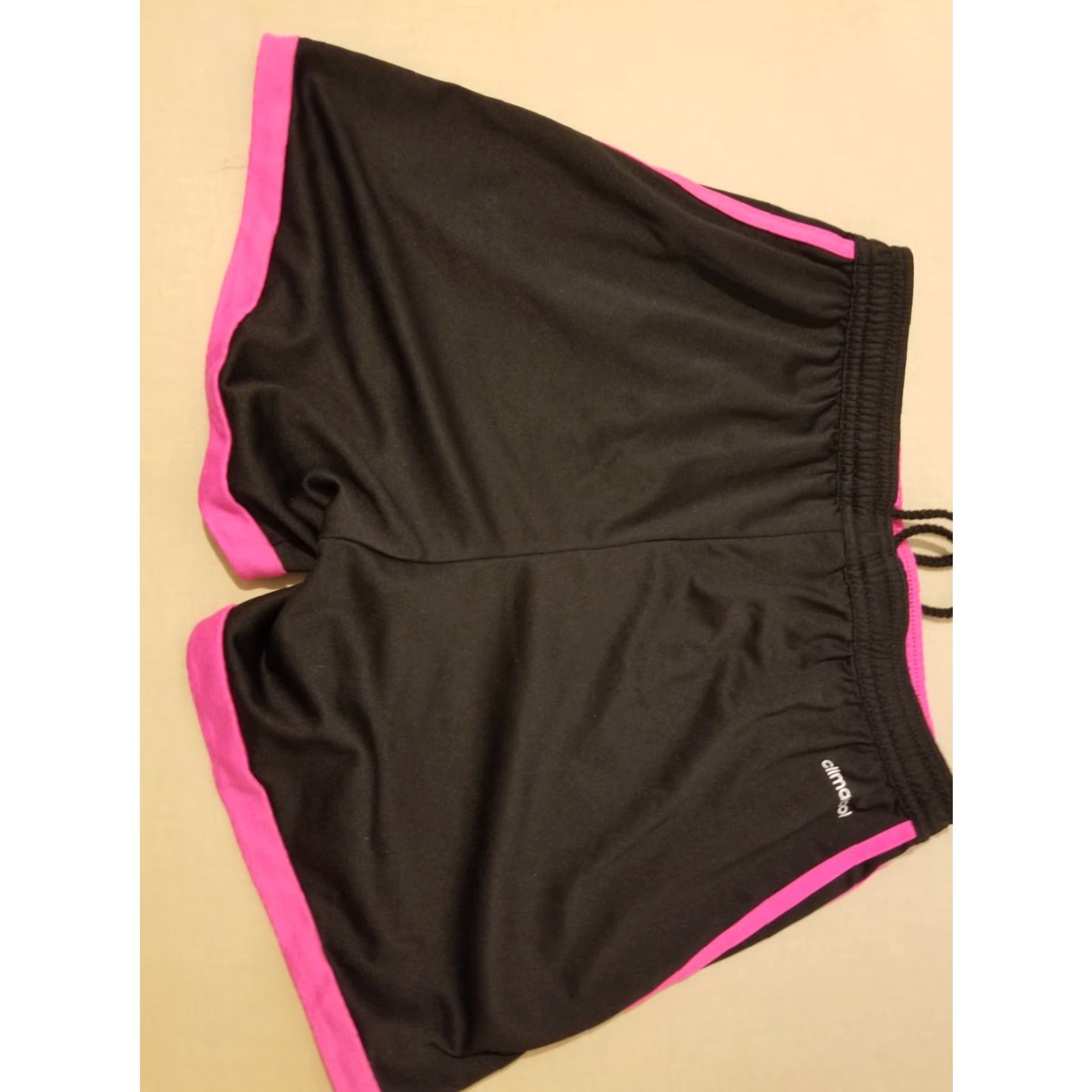 Adidas Womens adidas Shorts XS Black Pink Athletic Gym Workout Size 26" / US 2 / IT 38 - 2 Thumbnail