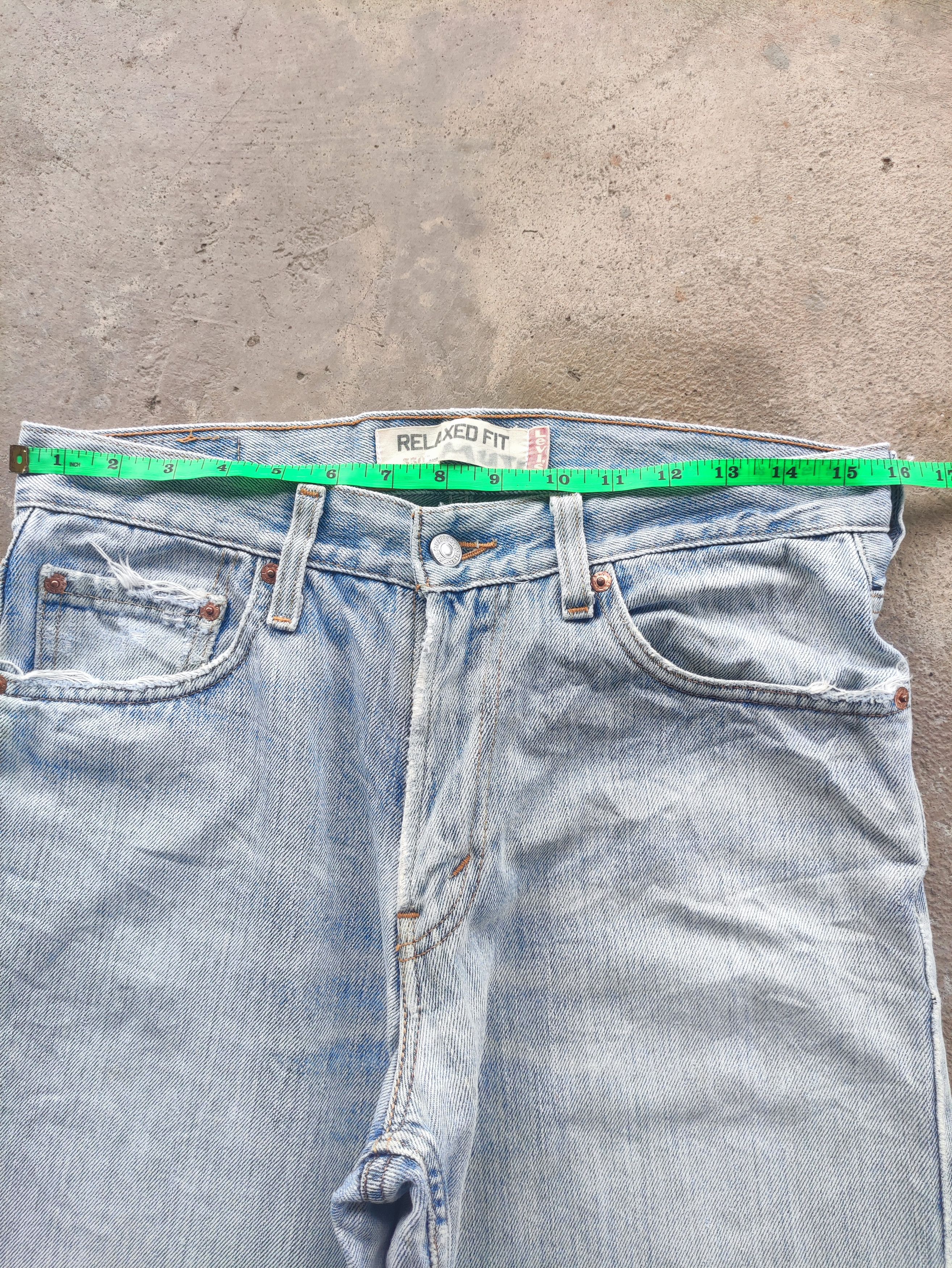 Levi's Vintage Levi's Denim Distress Faded Pants W32 Size US 32 / EU 48 - 6 Thumbnail