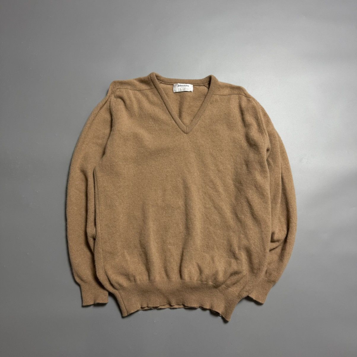 Johnstons Of Elgin Vintage Sweater Johnstons LambsWool Size US L / EU 52-54 / 3 - 1 Thumbnail