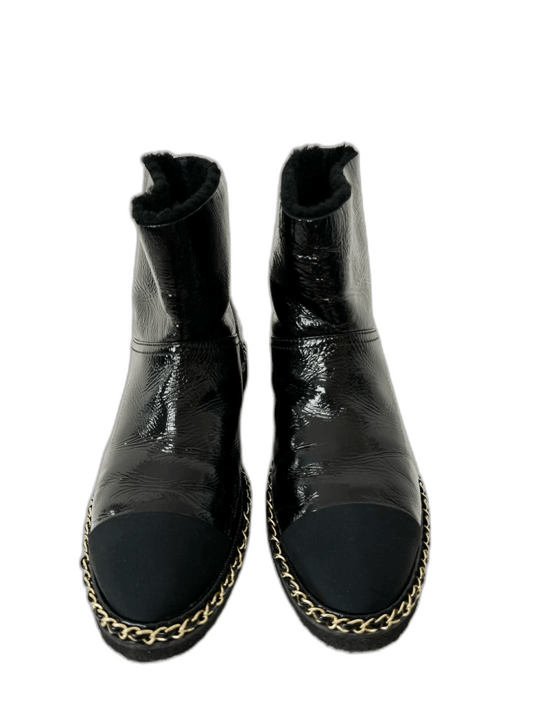 Chanel Chanel Chain Boots Size 42 Size US 10 / EU 43 - 1 Thumbnail