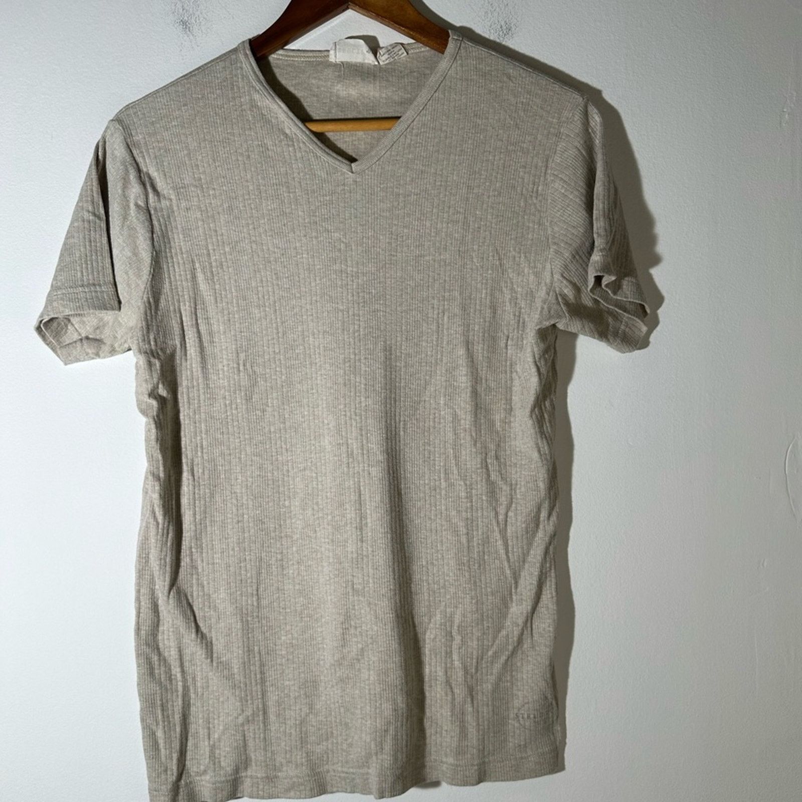 Structure Structure Ribbed V Neck Tee Shirt Size US M / EU 48-50 / 2 - 4 Thumbnail