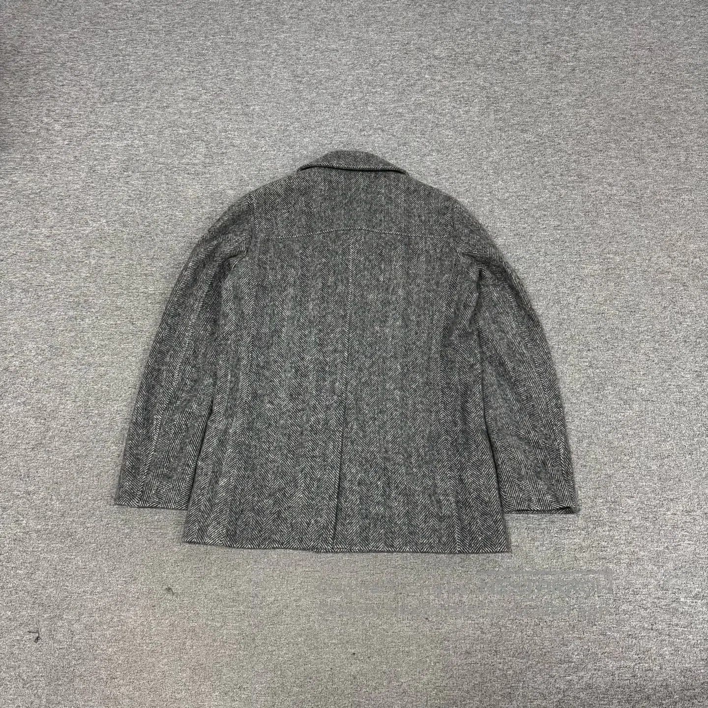 Dior Dior Double-row buttons; fishbone pattern; wool coat jacke Size US M / EU 48-50 / 2 - 2 Thumbnail