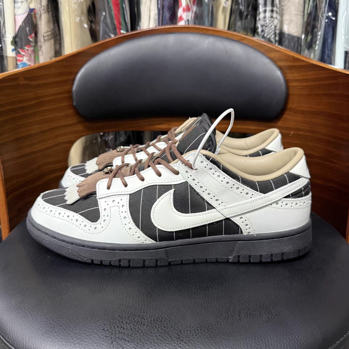 Nike Nike Dunk Summit White and Cacao Wow Sneakers K15 Size US 11 / EU 44 - 6 Thumbnail