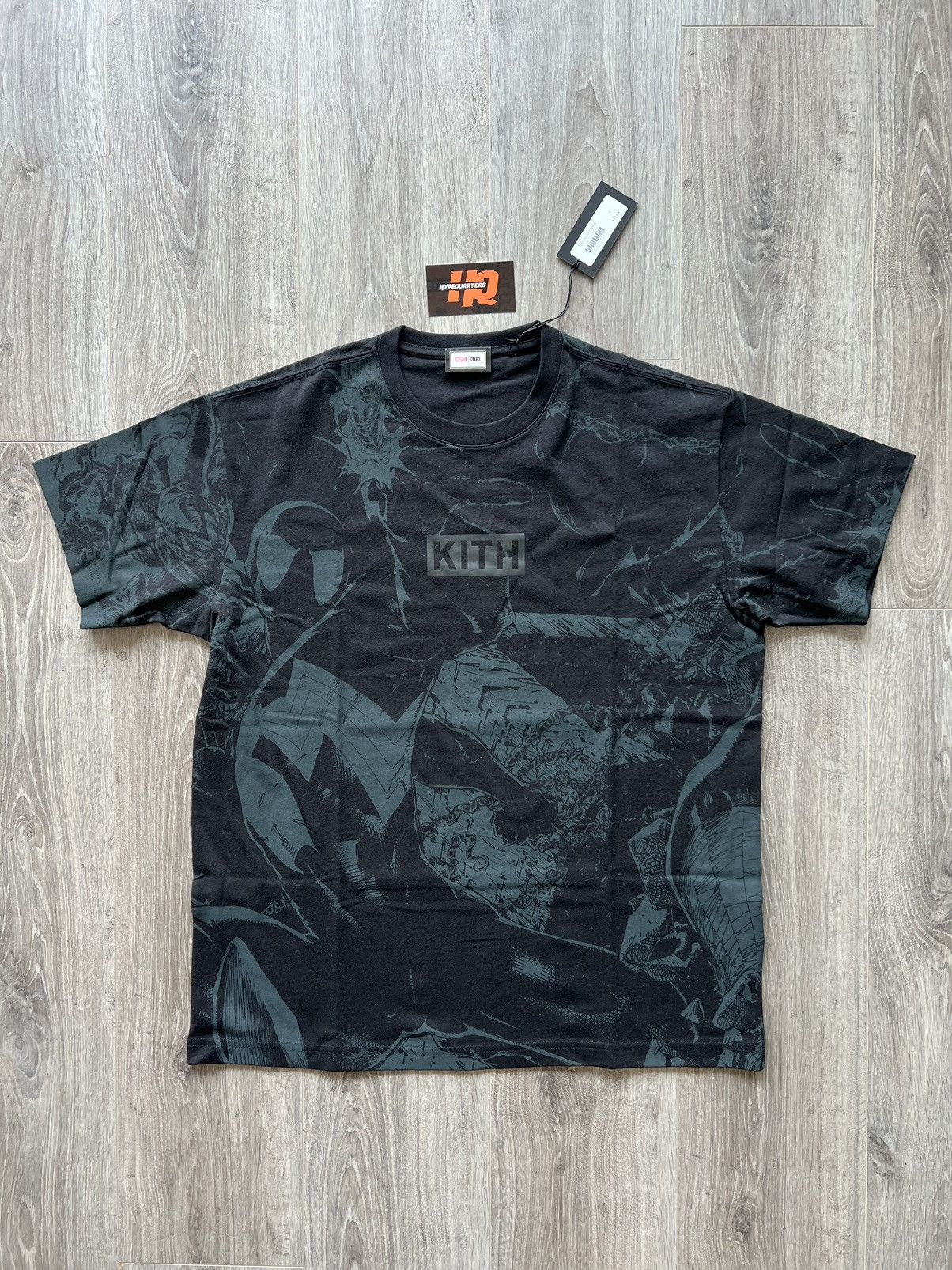 Kith x Marvel Sinister Six Vintage Tee in Black Size Large