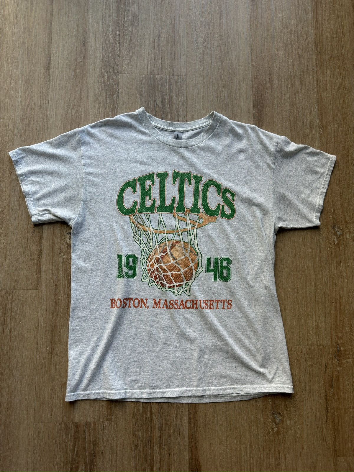 Gildan Vintage Boston Celtics T-Shirt Size US L / EU 52-54 / 3 - 2 Thumbnail