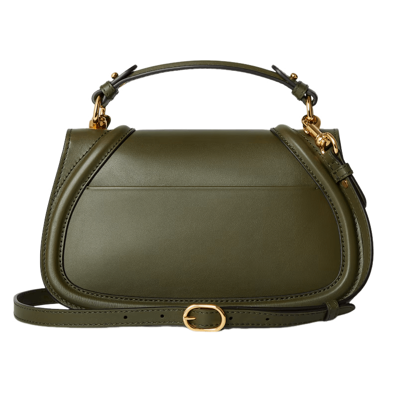 Gucci GUCCI Blondie Medium Forest Green Leather Top Handle Bag Size ONE SIZE - 3 Thumbnail