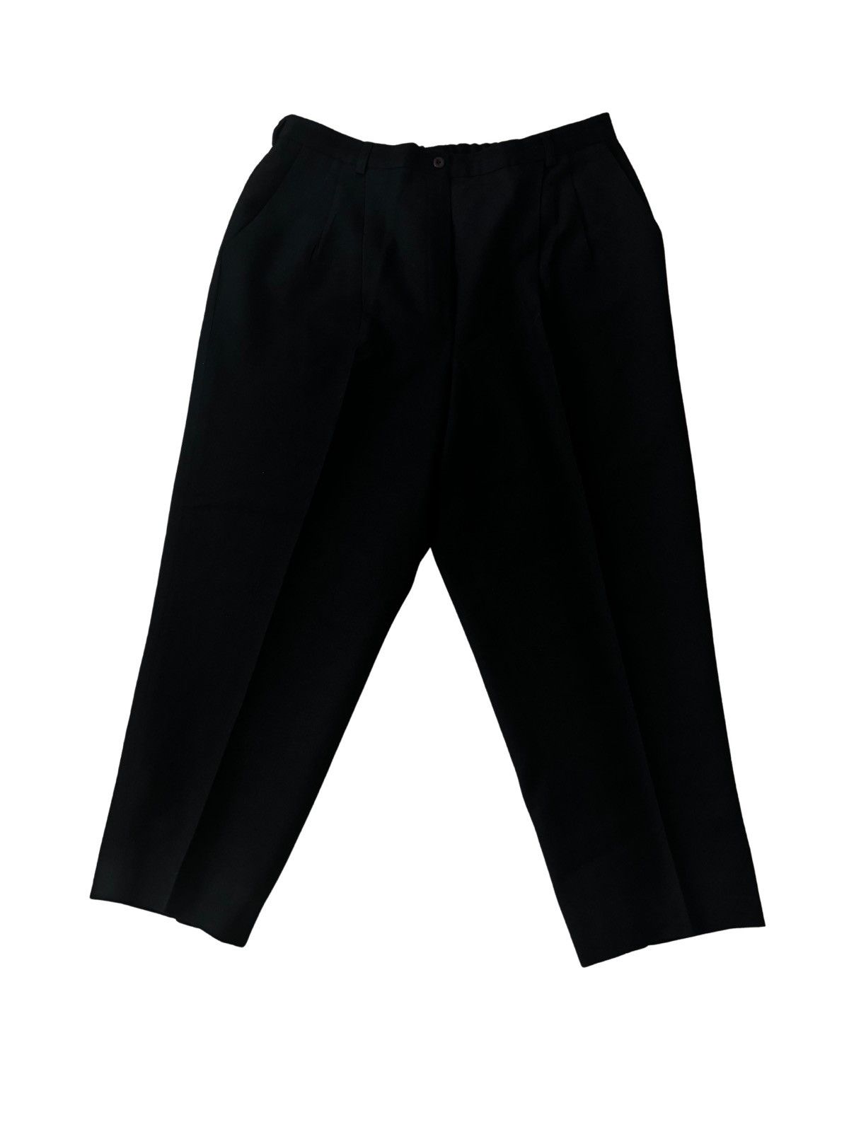 Harve Benard Women’s black wool pants.wp1217 Size 36" / US 14 / IT 50 - 9 Thumbnail