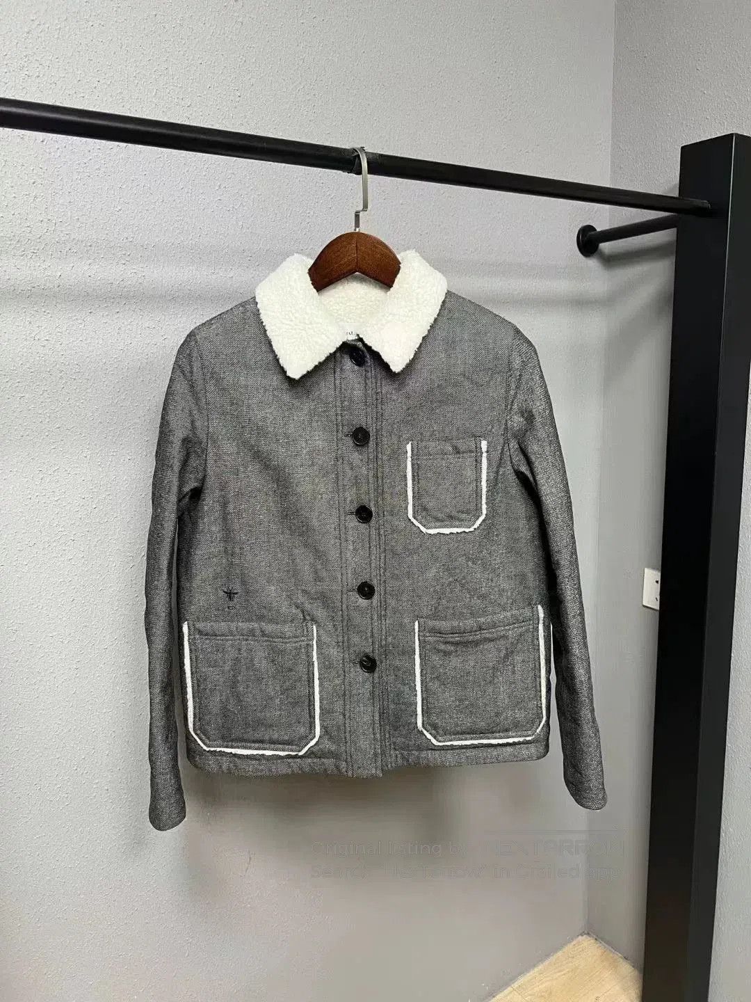 Dior dior shearling lined outerwear jacket. Size US M / EU 48-50 / 2 - 1 Thumbnail