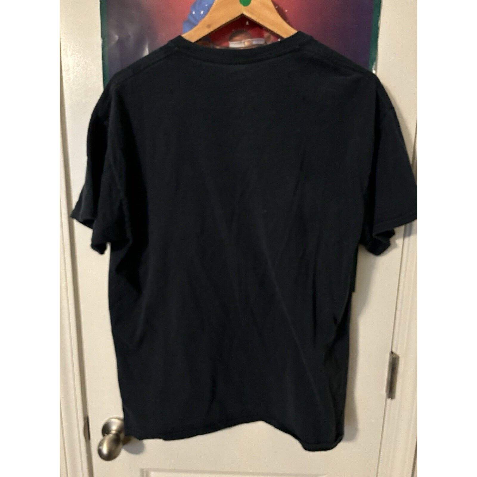 Gildan Vintage Grim Reaper Y2k Faded Black Blank Shirt Sz L Gildan Size US L / EU 52-54 / 3 - 3 Thumbnail