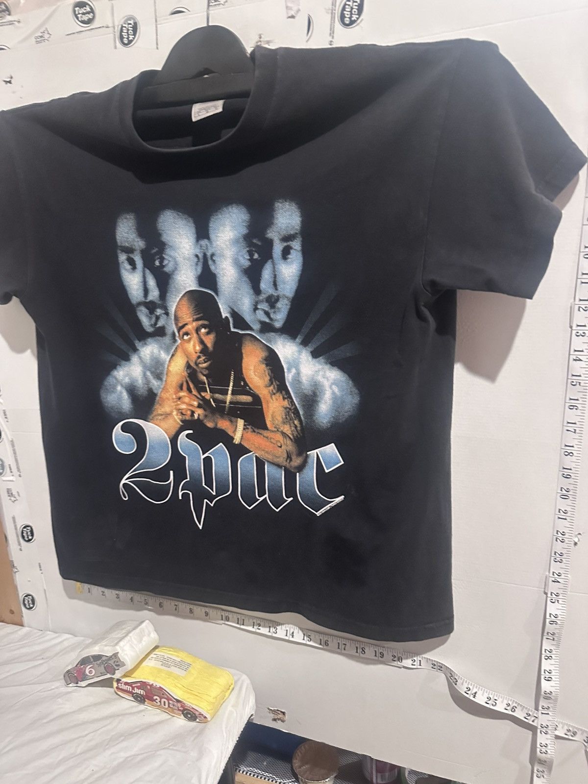 Band Tees × Vintage Vintage Tupac 2001 Size US L / EU 52-54 / 3 - 2 Thumbnail