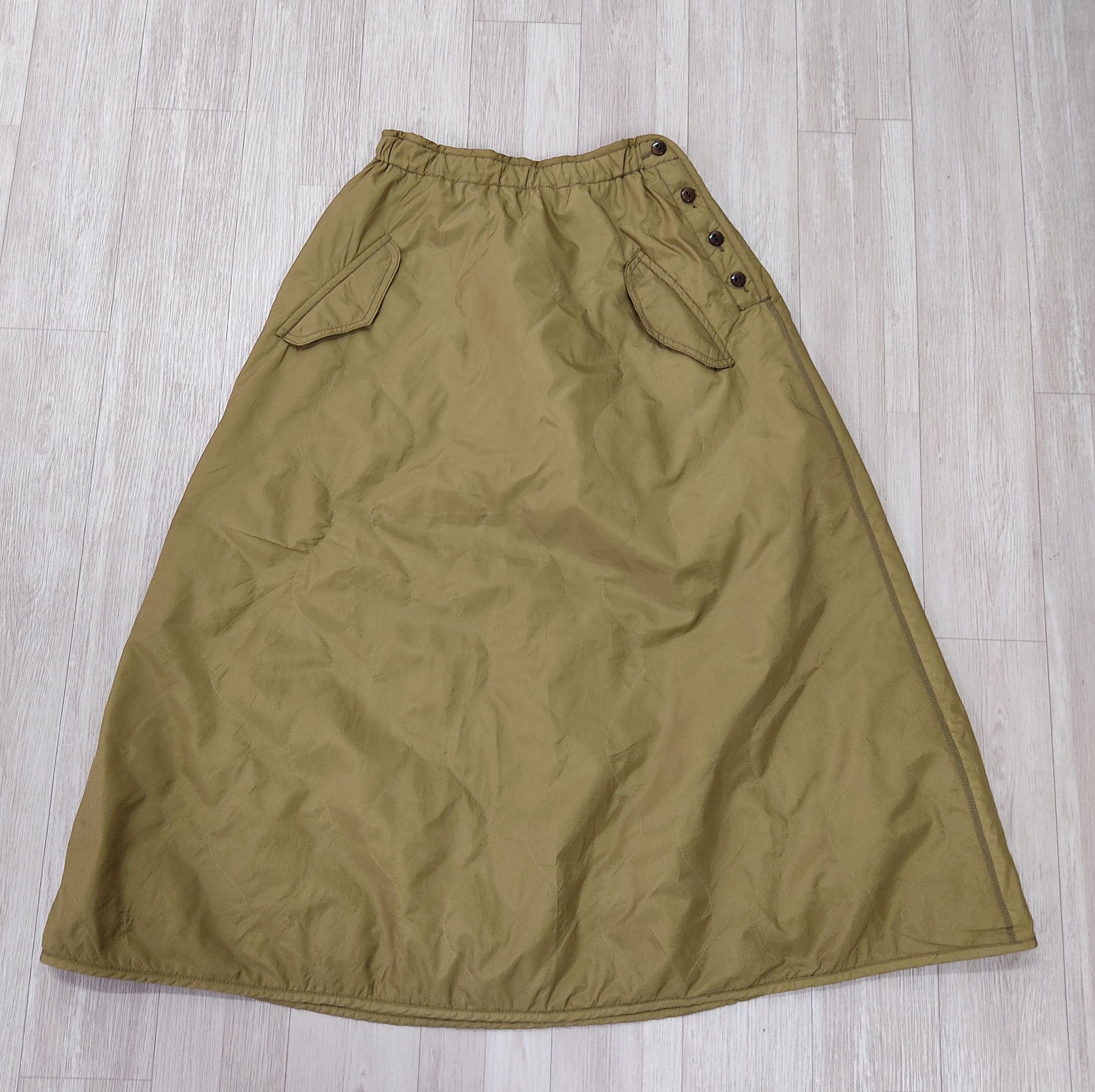 45rpm 45 RPM by KIRO HIRATA Nylon Lined Midi Skirts Size 27" / US 4 / IT 40 - 2 Thumbnail