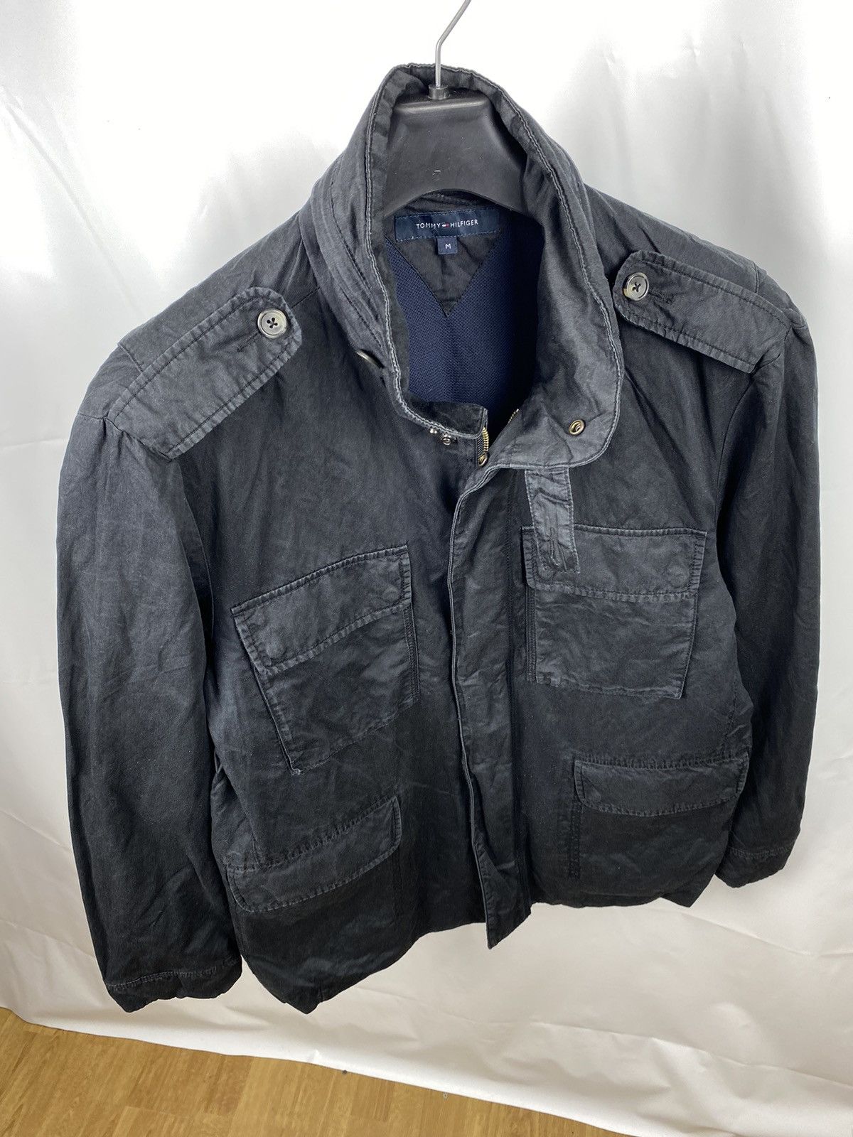 Tommy Hilfiger Tommy Hilfiger M65 Jacket Cotton-Metallic Size M Size US M / EU 48-50 / 2 - 8 Thumbnail