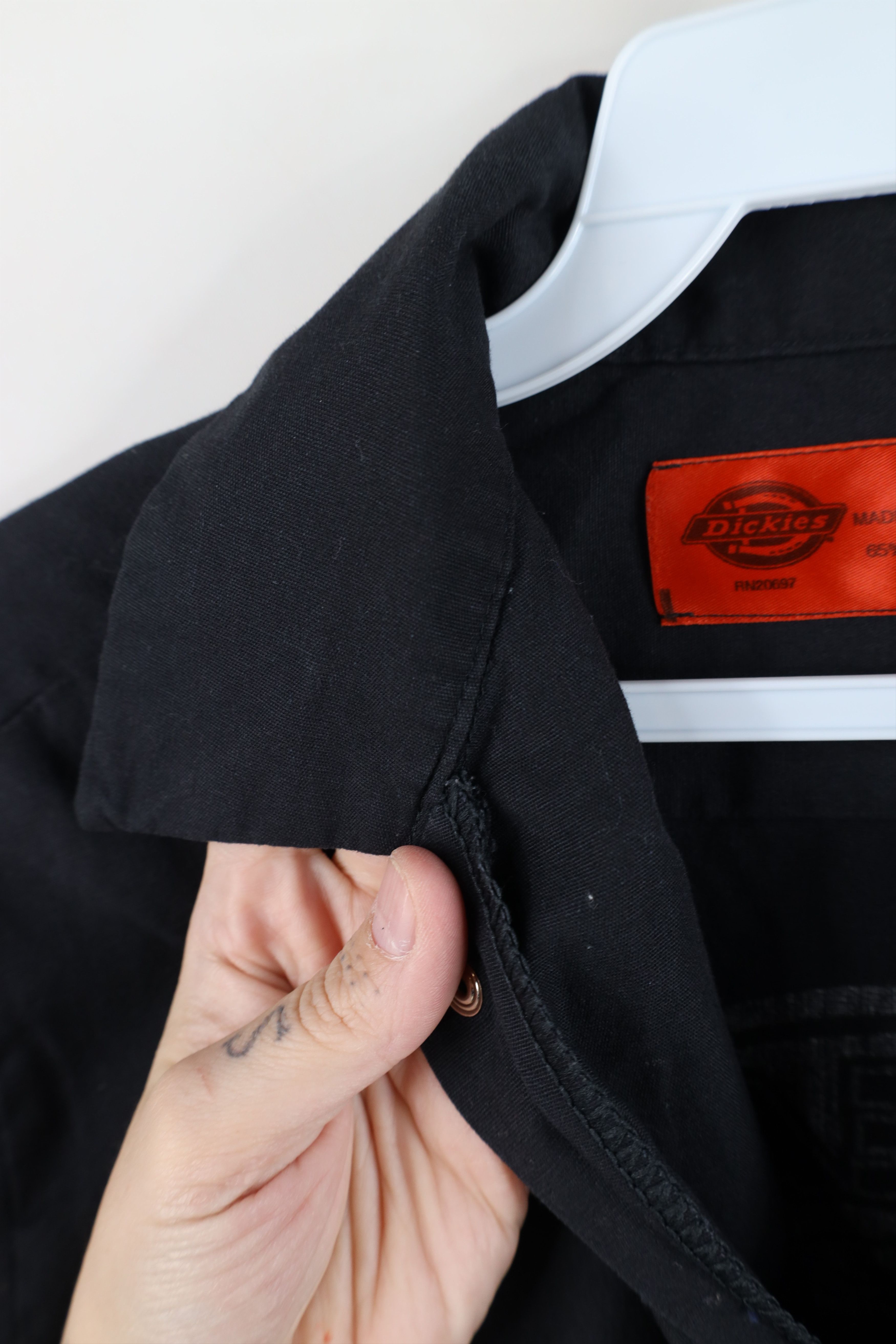 Dickies Vintage Dickies Brewery Mechanic Workwear Button Shirt Black Size US S / EU 44-46 / 1 - 10 Thumbnail