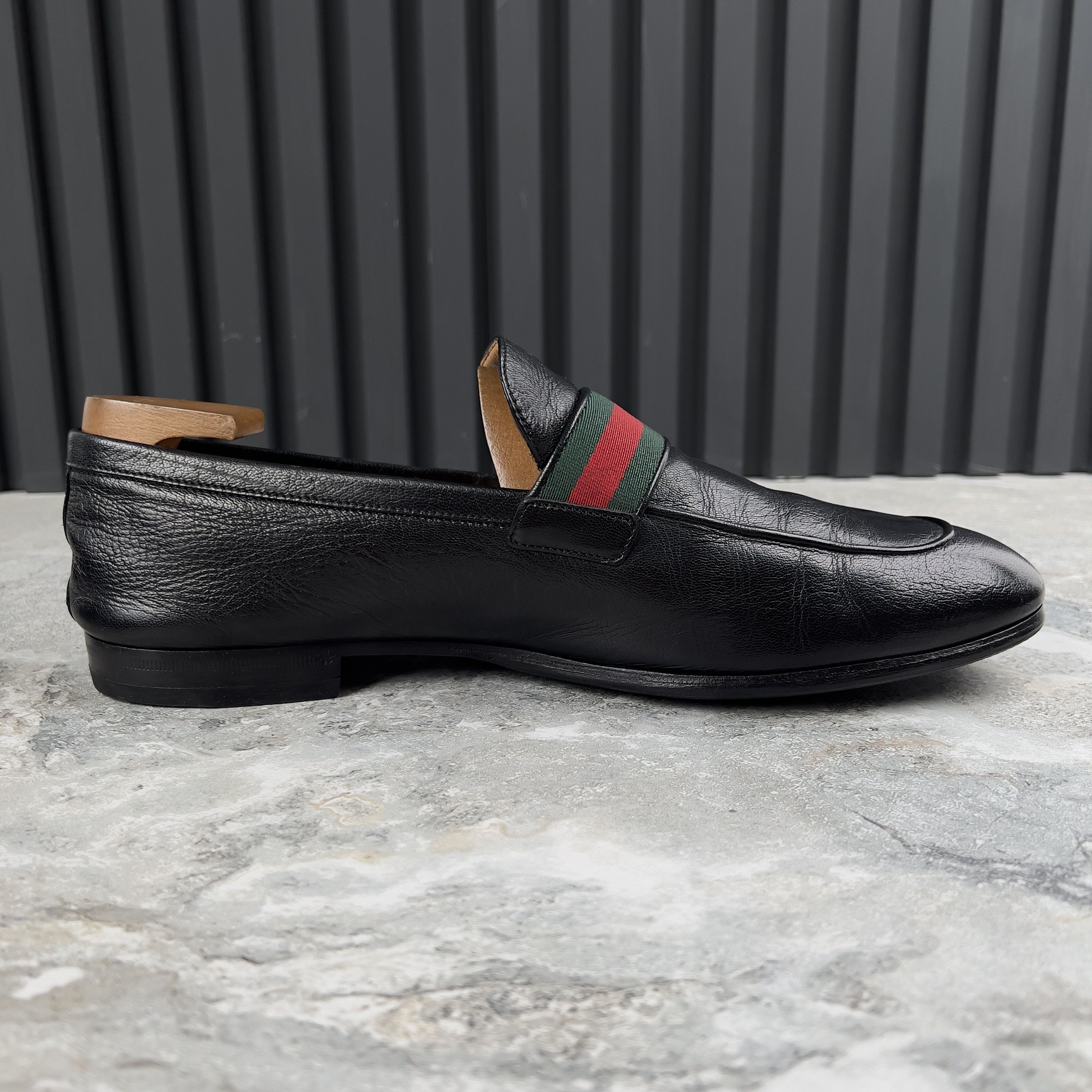 Gucci GUCCI Donnie Web Double GG Loafers Heels Leather Size US 10.5 / EU 43-44 - 7 Thumbnail
