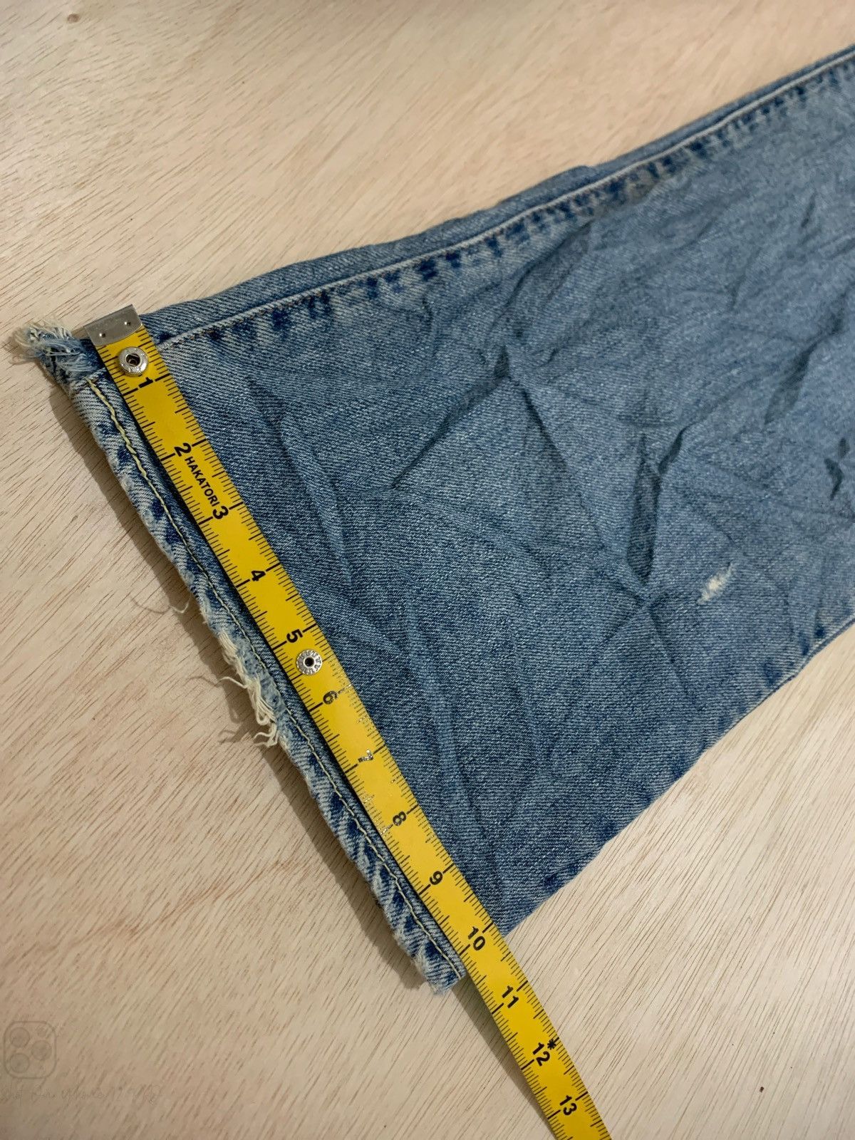 Hysteric Glamour × Japanese Brand Distressed Denim Abercrombie Bootcut Jeans Size US 32 / EU 48 - 14 Thumbnail