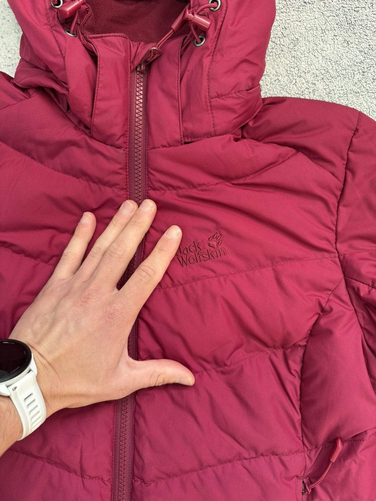 Jack Wolfskin Jack Wolfskin Stormlock Down Jacket WomenS Hooded Microguard Size S / US 4 / IT 40 - 20 Thumbnail