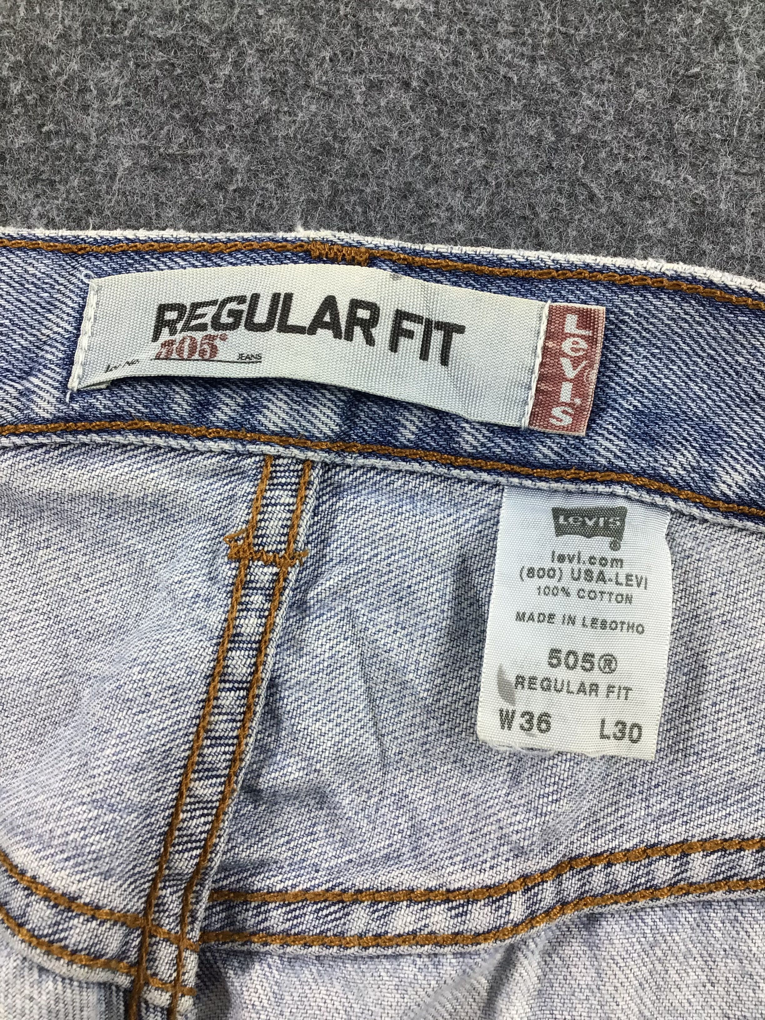 Levi's Vintage Levis 505 Jeans-J884 Size US 36 / EU 52 - 10 Thumbnail