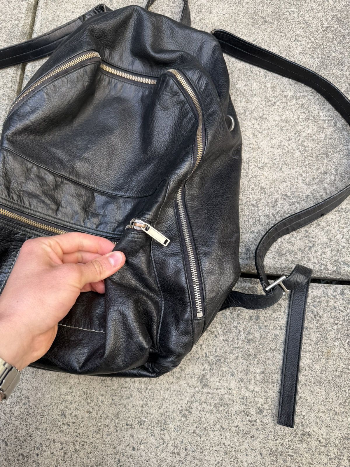 Rick Owens RICK OWENS SS19 BABEL BACKPACK Size ONE SIZE - 4 Thumbnail