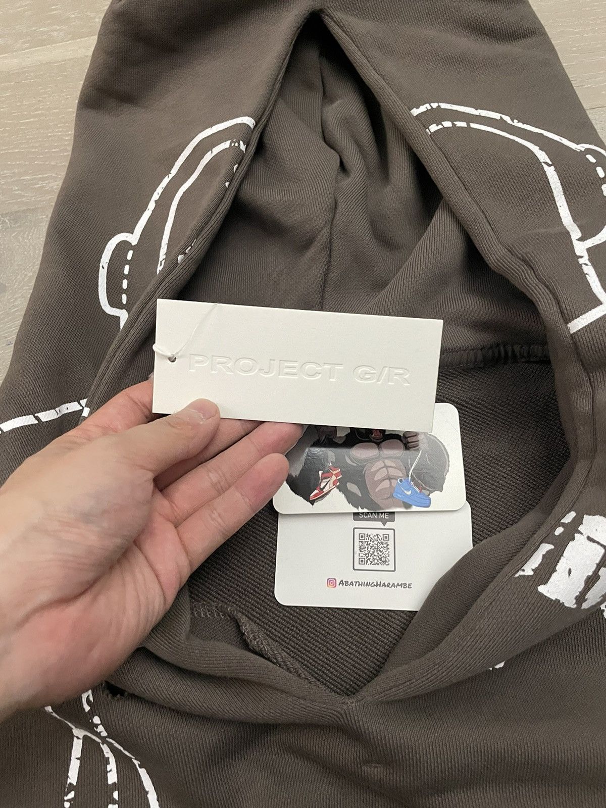 PROJECT G/R Project G/R Zygon Hoodie - Brown Size US L / EU 52-54 / 3 - 5 Thumbnail