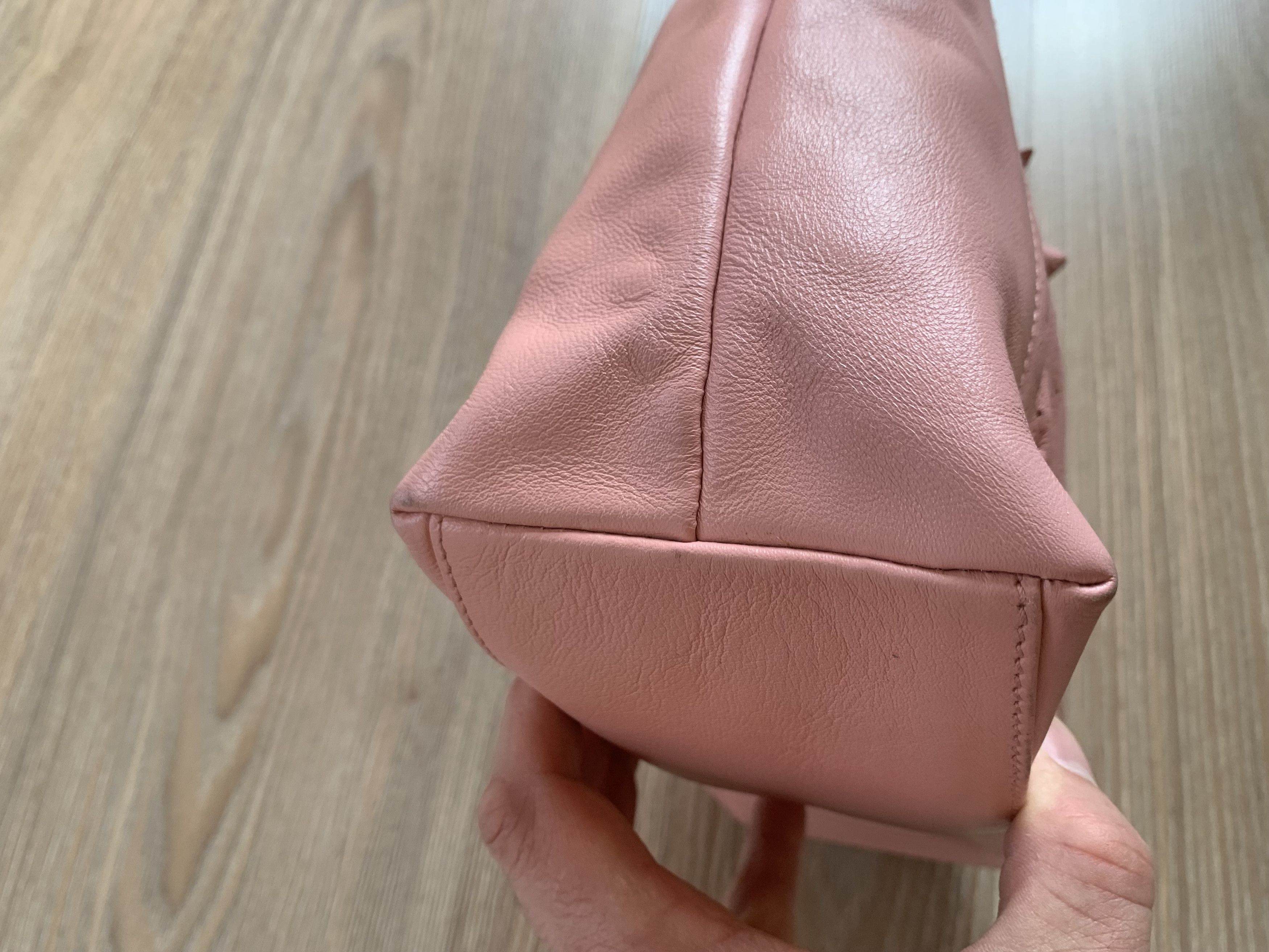 Designer Furla Rare Luxury Pink Leather Mini Bag Size ONE SIZE - 6 Thumbnail