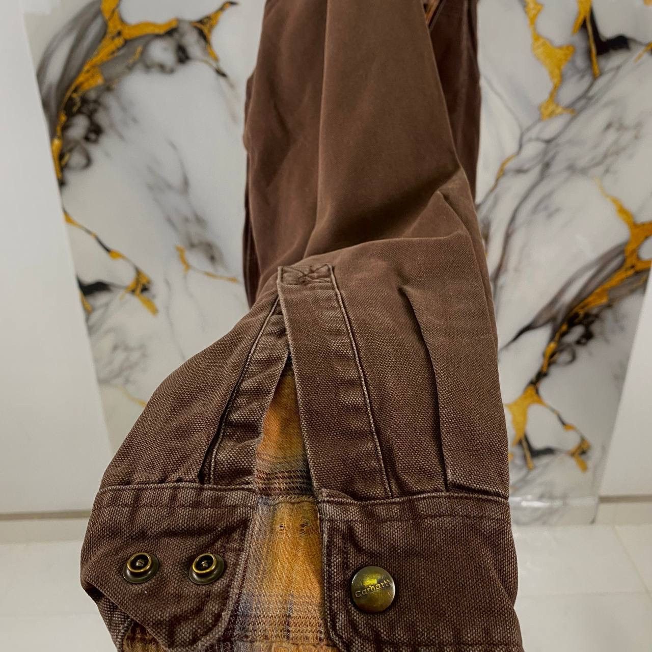 Carhartt Carhartt DucknCanvas Flannel Line Jacket Size US M / EU 48-50 / 2 - 4 Thumbnail