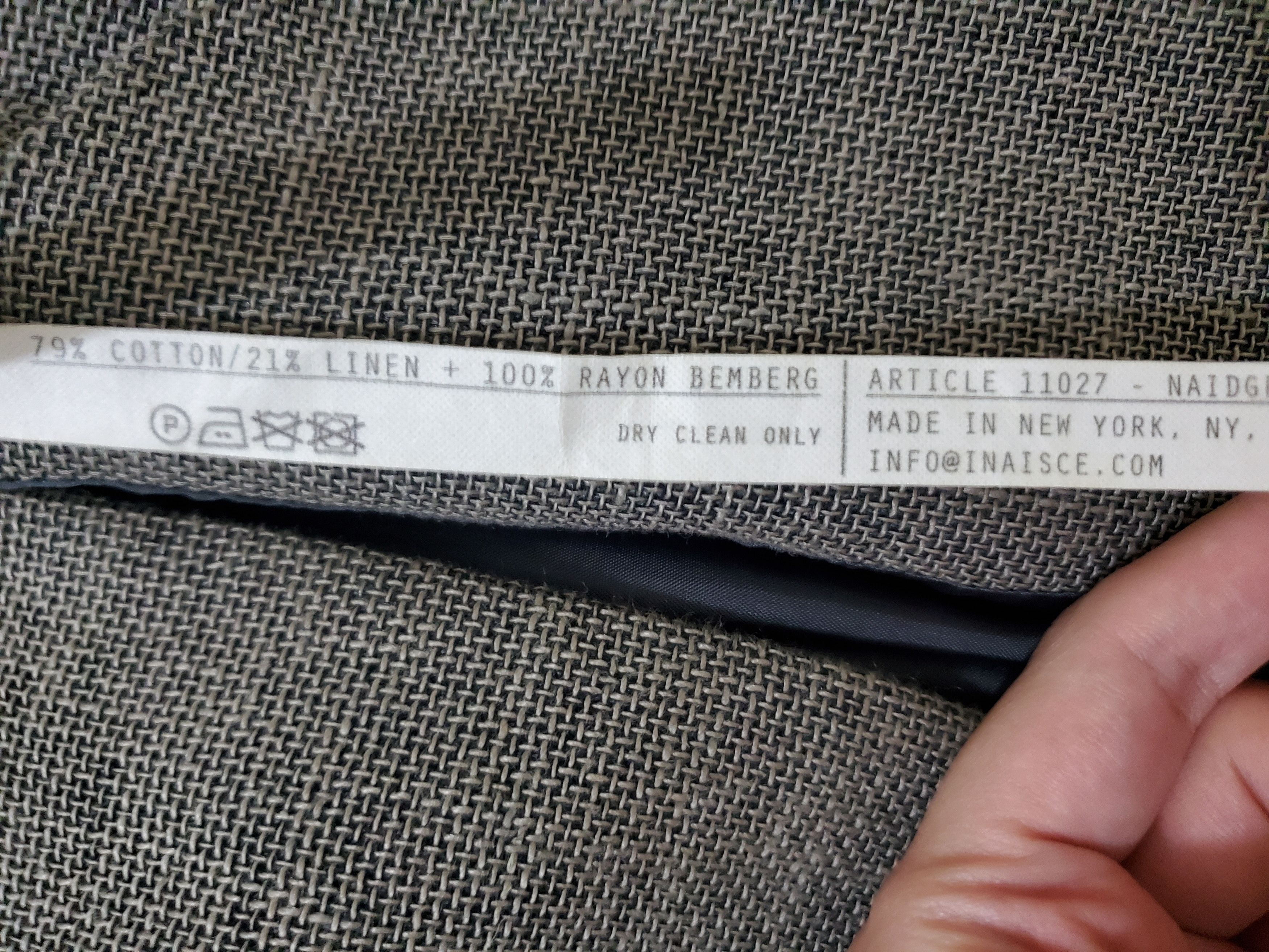 Inaisce Inaisce Linen Trench Coat Size US S / EU 44-46 / 1 - 6 Thumbnail