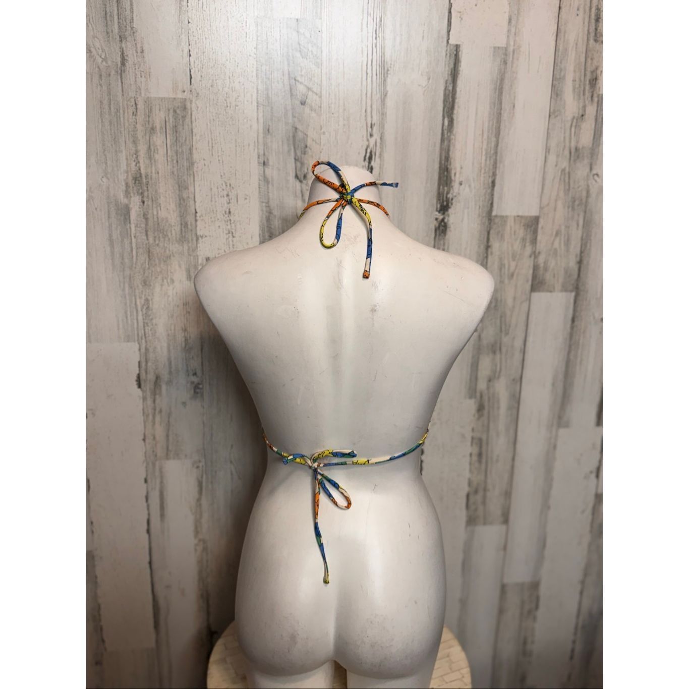 Other Multicolor Floral Triangle Bikini Top – Size Medium Size M / US 6-8 / IT 42-44 - 5 Thumbnail