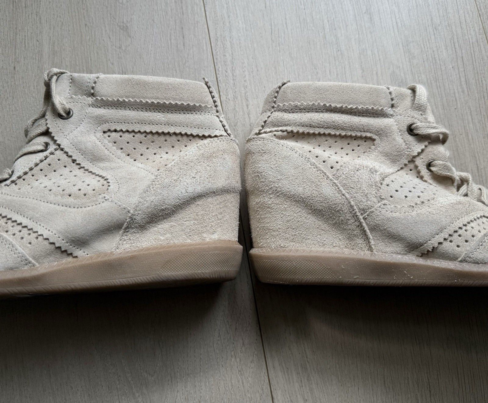 Vintage DDP Pavement Platform Suede Shoes 2000`s Y2k Marant Boots Size US 8 / IT 38 - 16 Thumbnail
