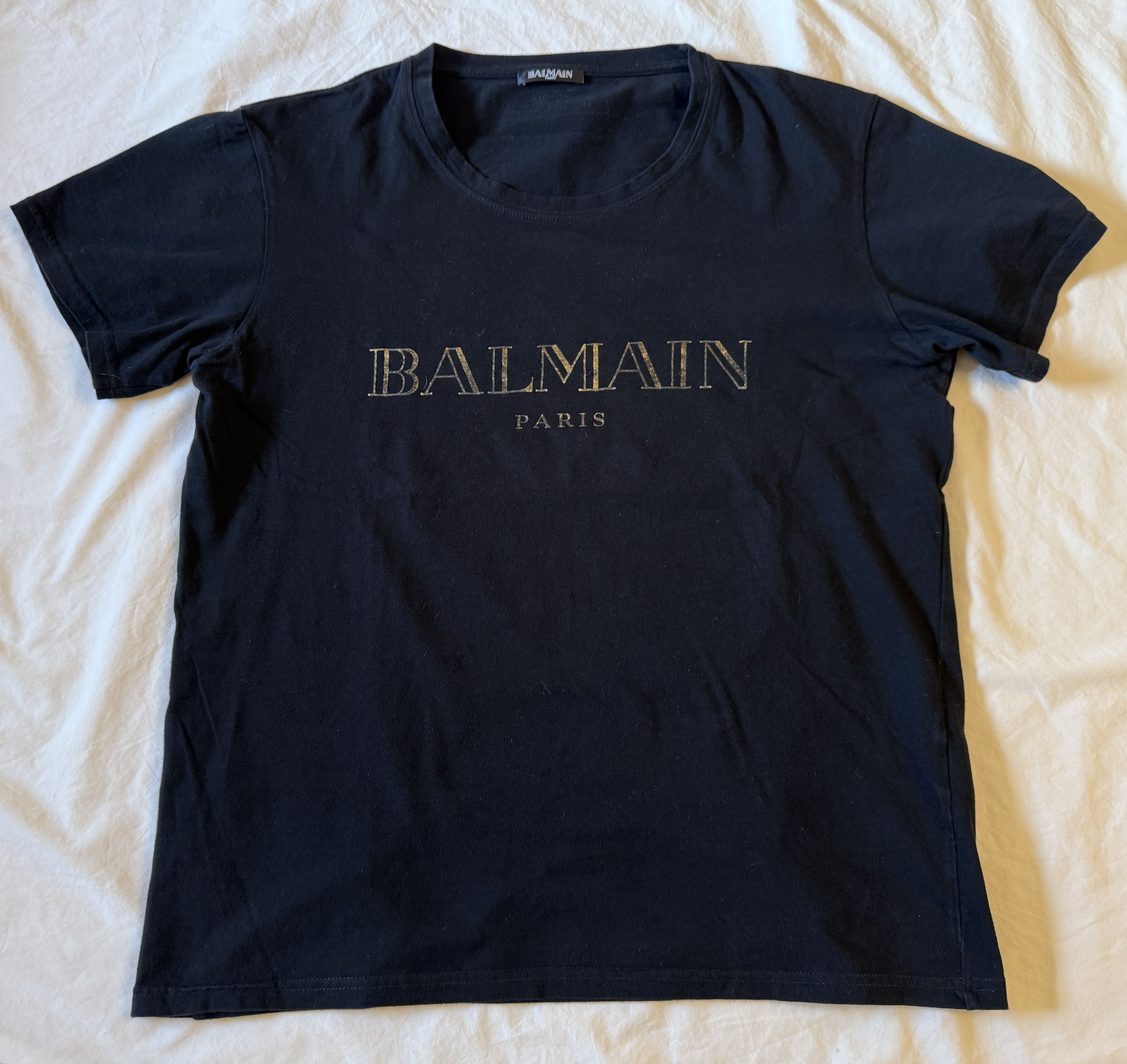 Balmain Balmain logo tee Size US M / EU 48-50 / 2 - 1 Thumbnail