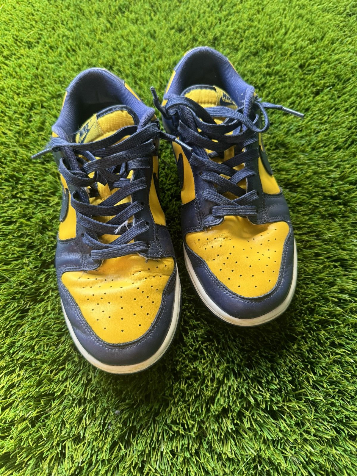 Nike NIKE Dunks (Michigan) Size US 8.5 / EU 41-42 - 2 Thumbnail