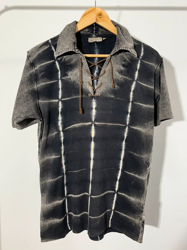 Vintage Washed polo avantgarde archive retro 2010s Size US M / EU 48-50 / 2 - 1 Thumbnail