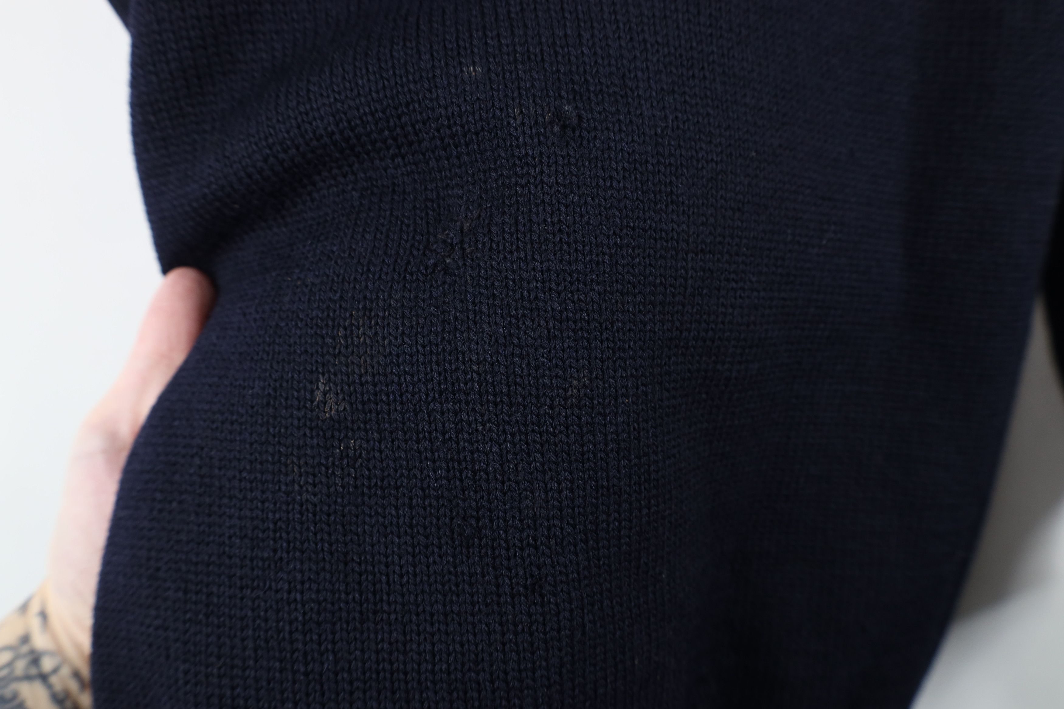 Vintage Vintage 40s Military World War II Wool Naval Sweater USA Size US S / EU 44-46 / 1 - 6 Thumbnail