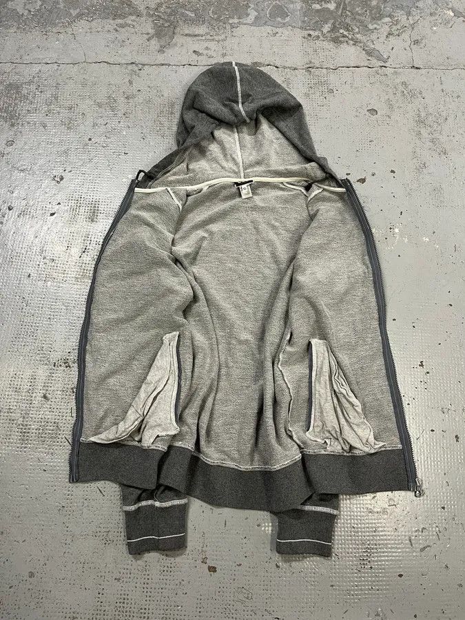 Dolce & Gabbana AW2004 Dolce & Gabbana Gym Grey Zip-Up Sweater Size US M / EU 48-50 / 2 - 7 Thumbnail