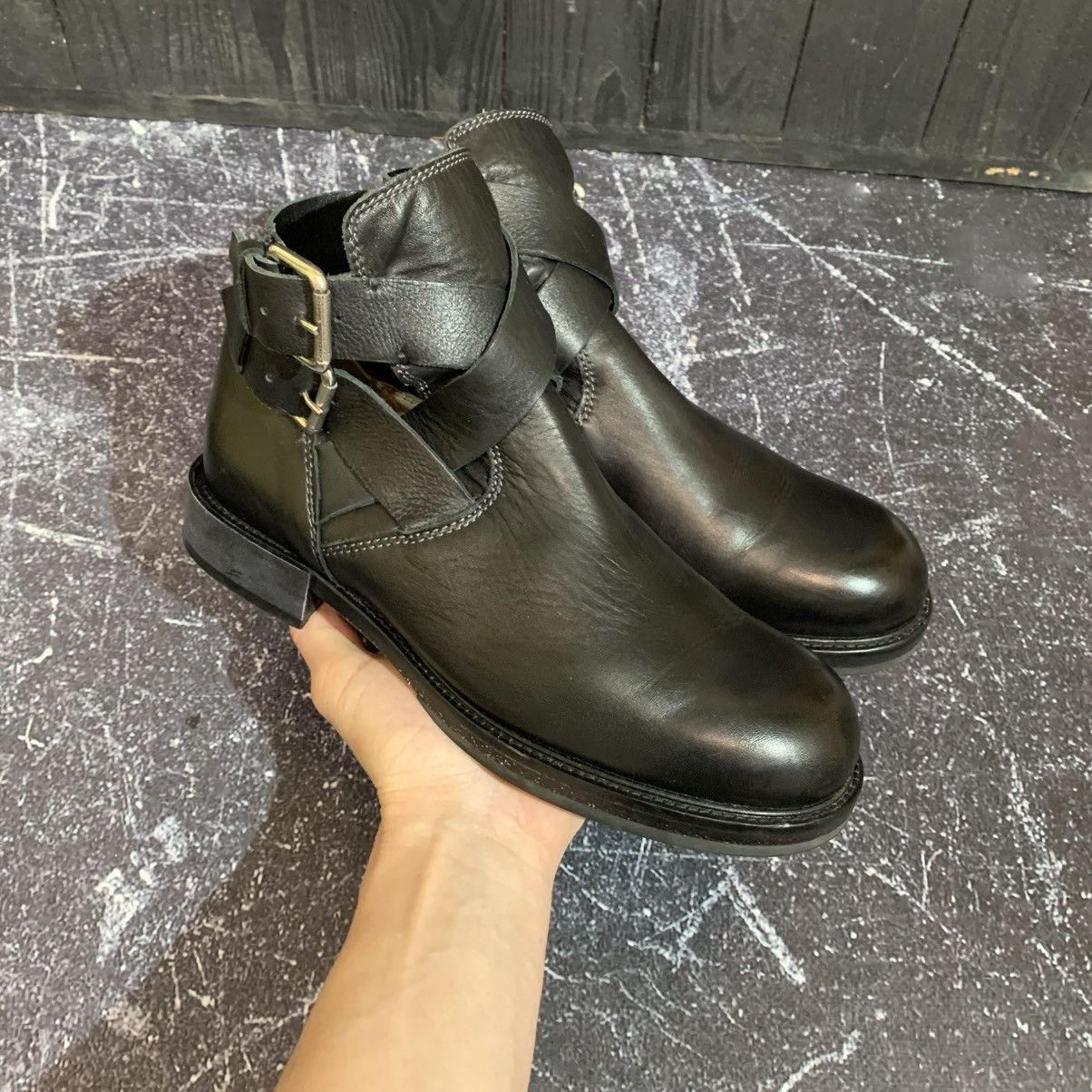 Vintage DIESEL Leather Women’s Boots 39 Rick Owens Style