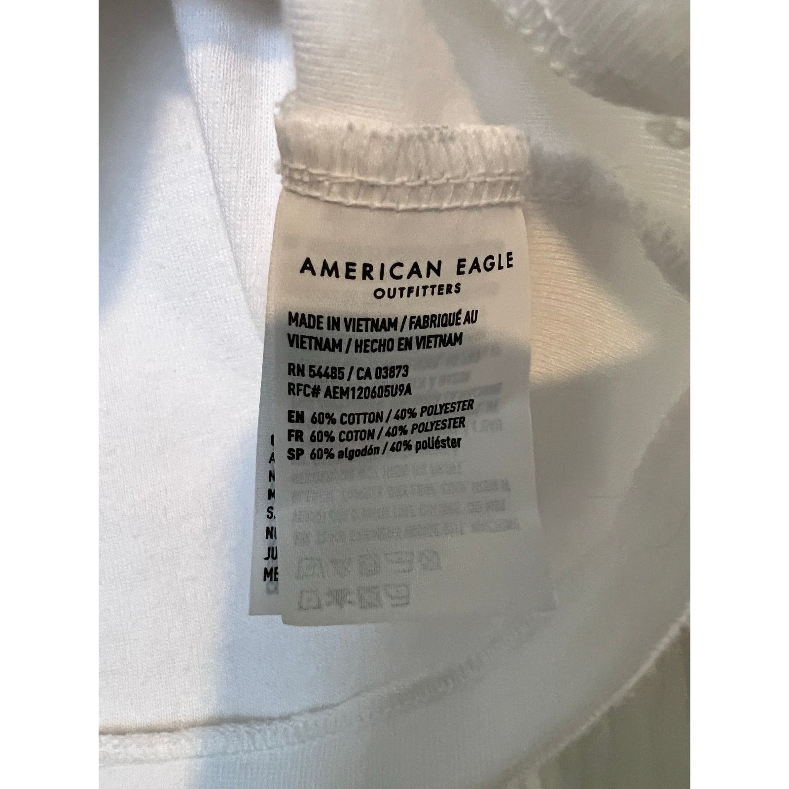 American Eagle Outfitters American Eagle Casual Crop Top Short Sleeve T-shirt Small Size S / US 4 / IT 40 - 6 Thumbnail