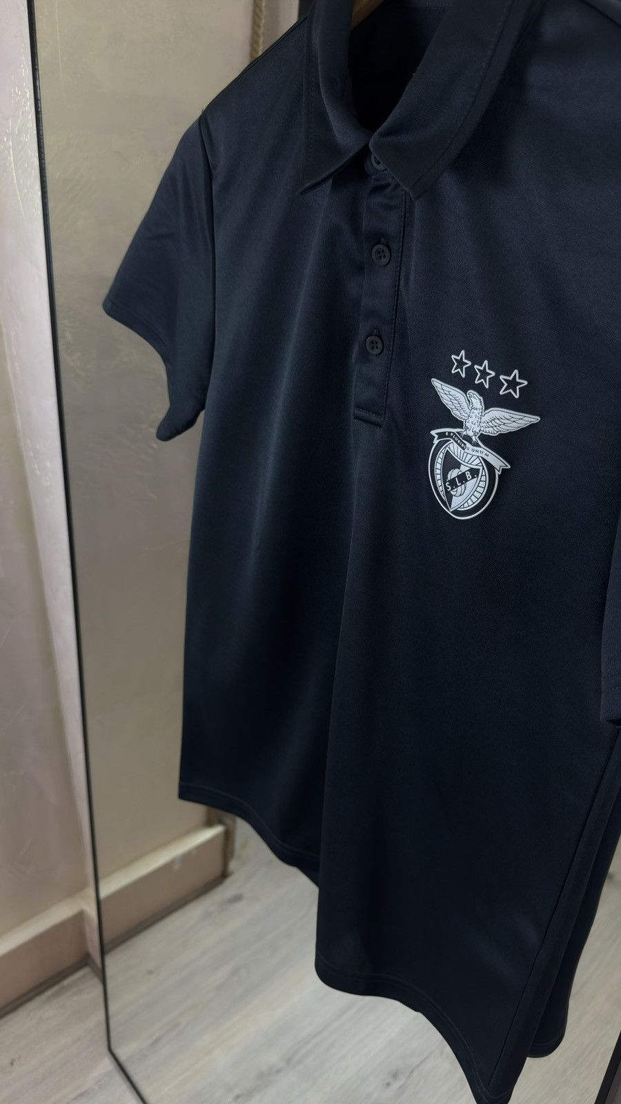 Other Sleek SL Benfica Tech Polo Smart Athletic Shir Size US S / EU 44-46 / 1 - 4 Thumbnail