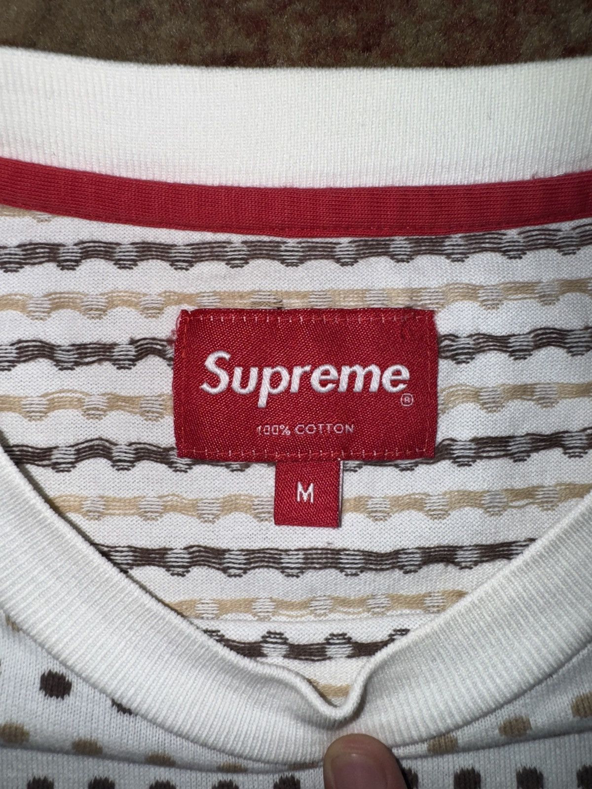 Supreme Supreme Polka Dot Long Sleeve FW09 Size US M / EU 48-50 / 2 - 12 Thumbnail