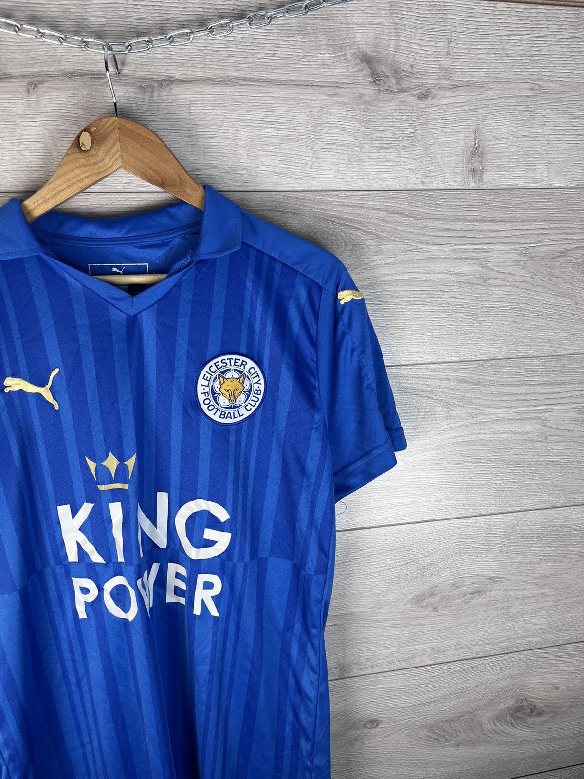 Puma Men’s soccer jersey Puma FC Leister Sity size M 2015/16s Size US M / EU 48-50 / 2 - 3 Thumbnail