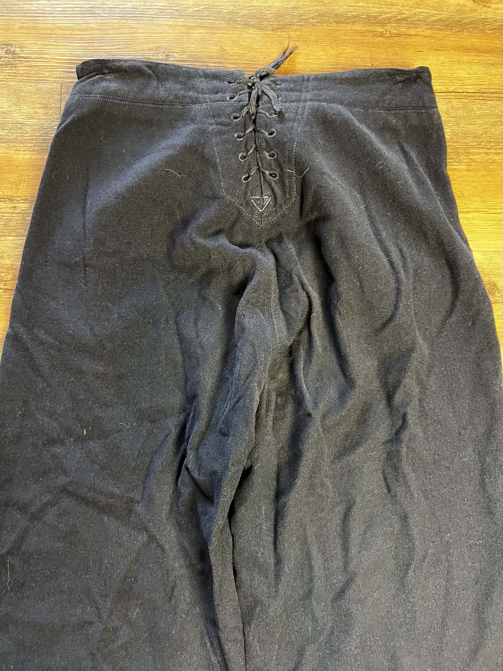 Vintage Vintage 1940s WWII US Navy 13 Button Wool Sailor Pants Size US 26 / EU 42 - 13 Thumbnail