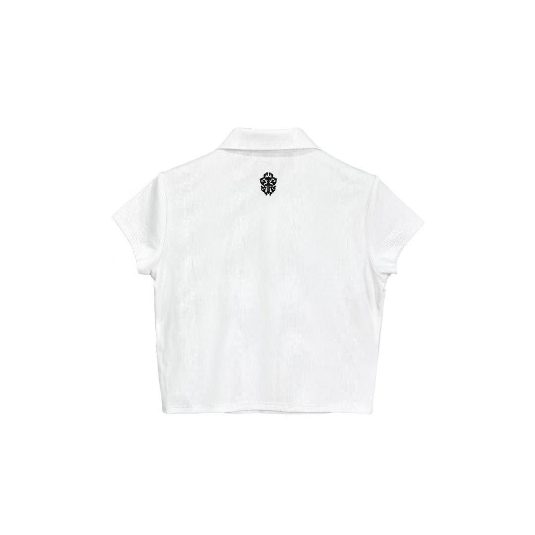 Chrome Hearts Chrome Hearts Bad Seed Dagger Script Logo Polo Tee Size XS / US 0-2 / IT 36-38 - 2 Thumbnail