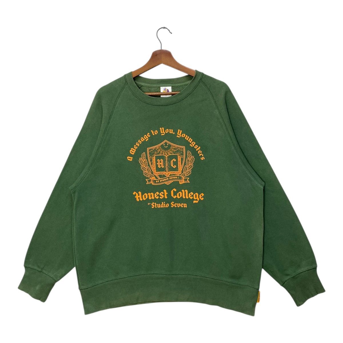 Studio Seven Honest College By Studio Seven Sweatshirt Big Logo Size L Size US L / EU 52-54 / 3 - 1 Thumbnail