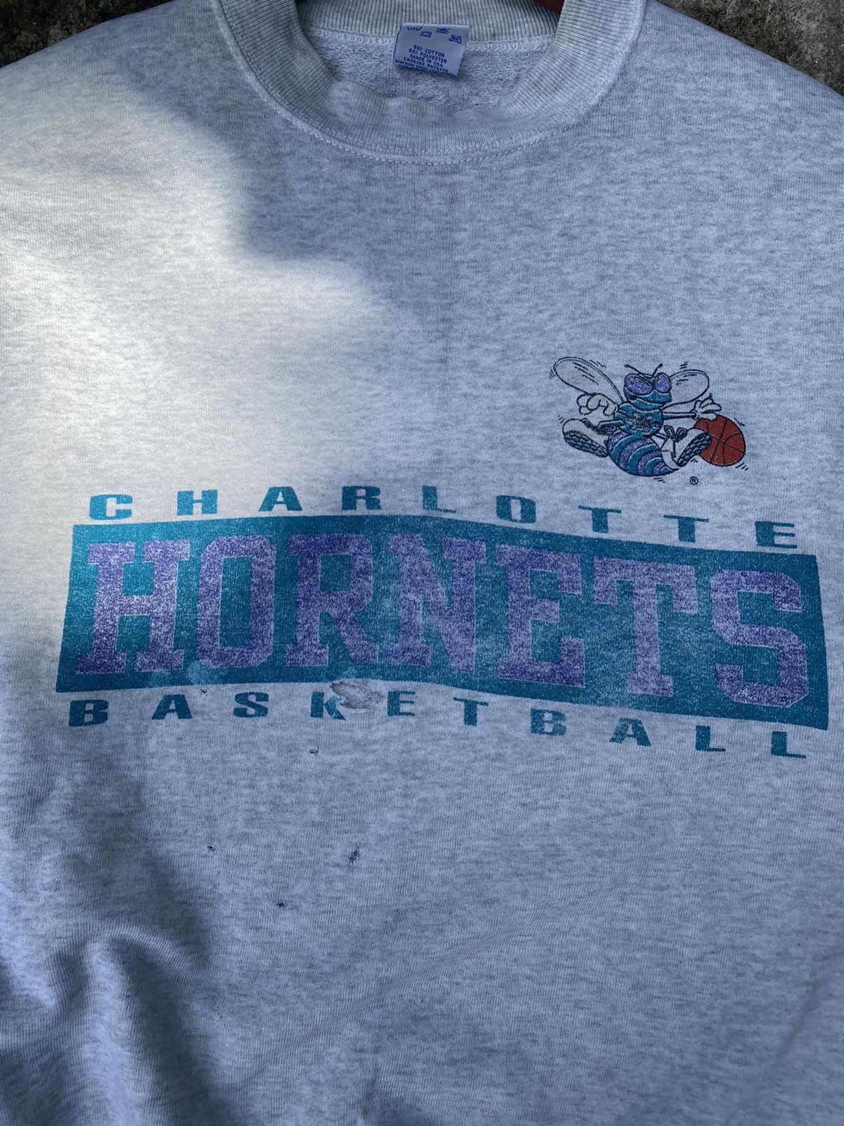 NBA × Salem Sportswear × Vintage Vintage NBA team Hornets Size US M / EU 48-50 / 2 - 2 Thumbnail