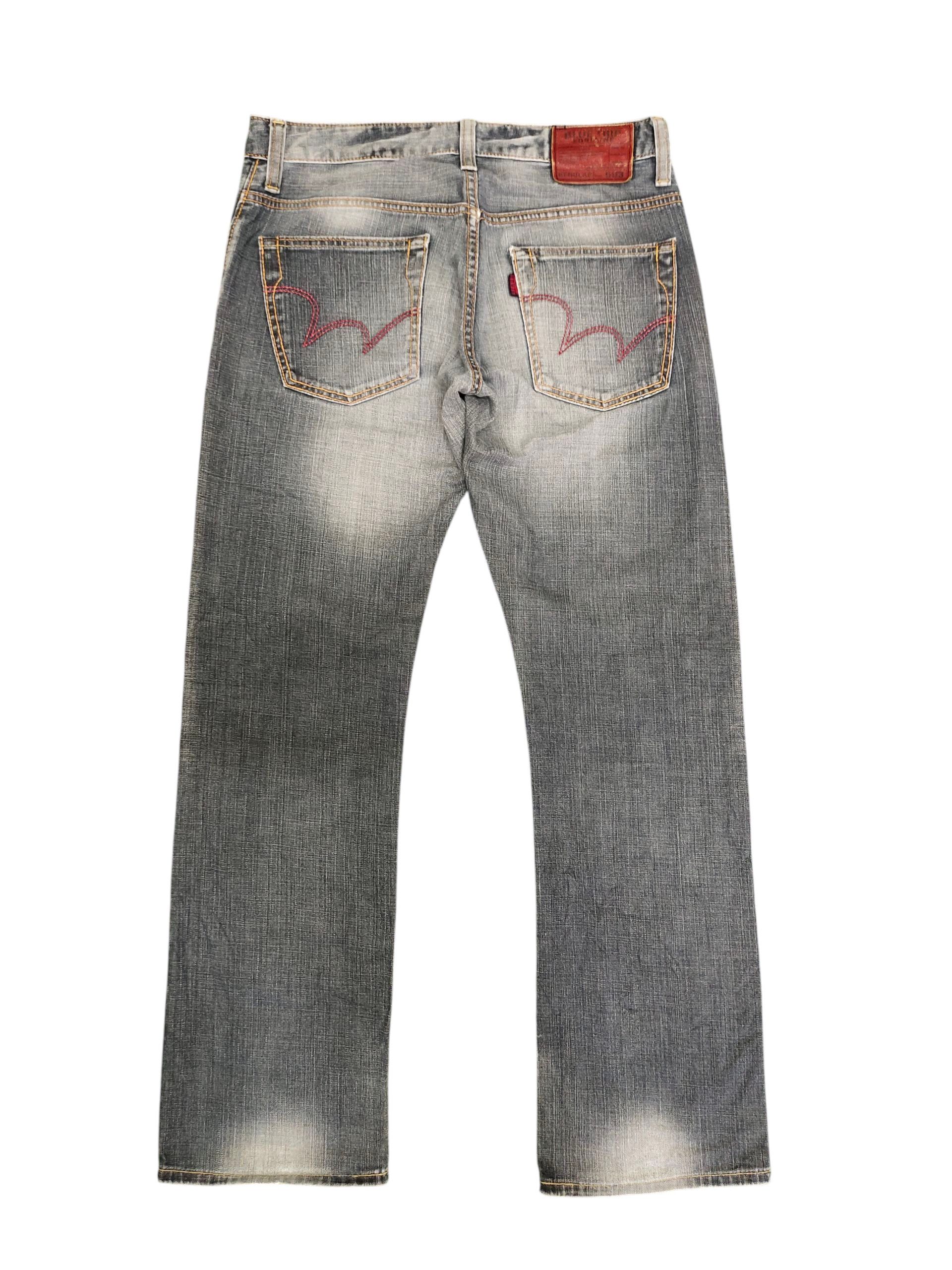 Comme des Garcons × Undercover Vintage Edwin 503 Regular Clawmark Distress Faded Jeans Size US 32 / EU 48 - 8 Thumbnail