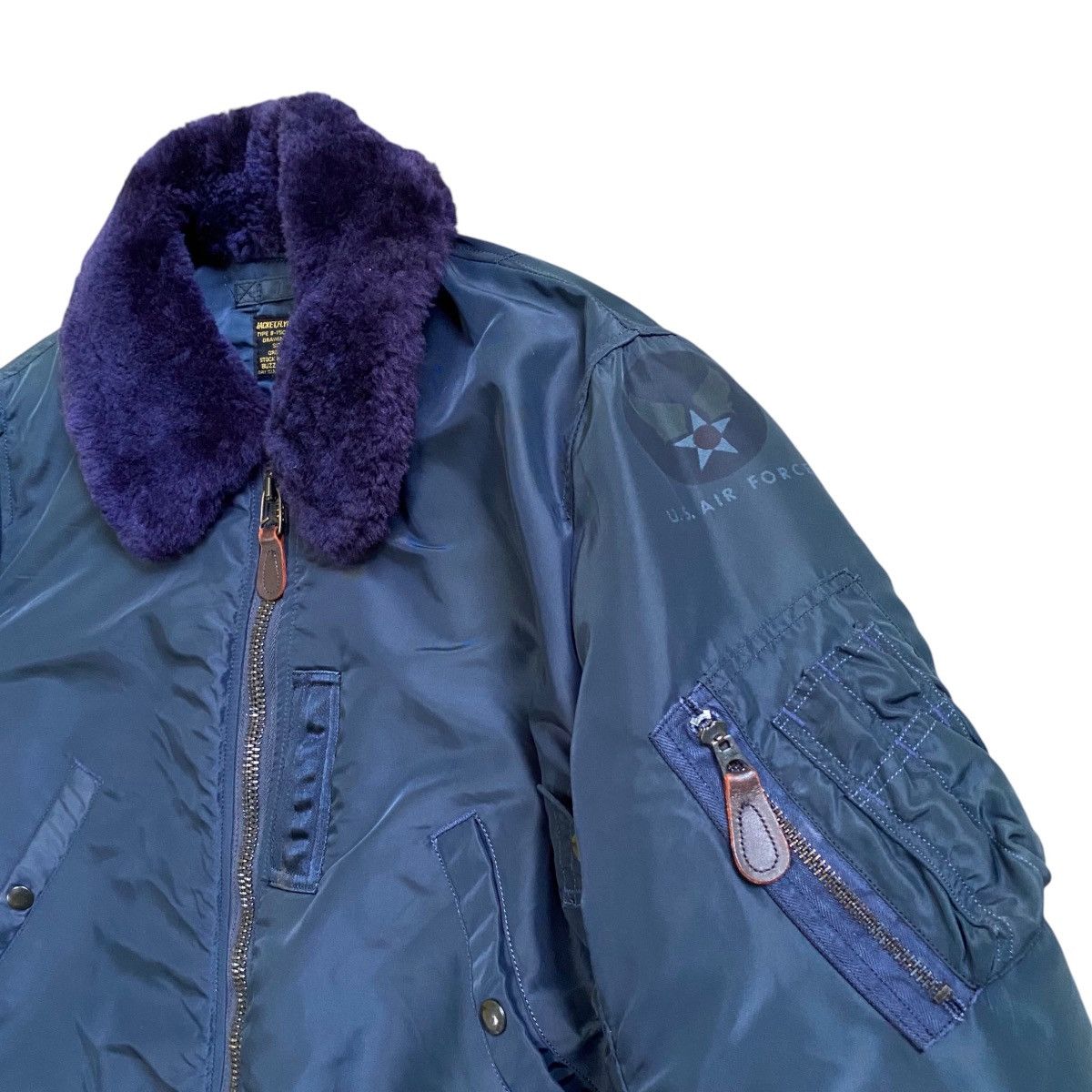 Buzz Rickson's 💥BUZZ RICKSONS L-2B USAF AVIATION RIOT BOMBER JACKET Size US M / EU 48-50 / 2 - 4 Thumbnail