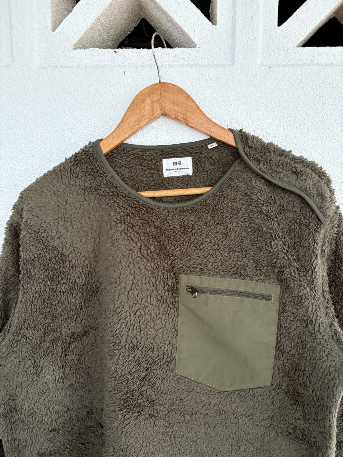 Engineered Garments × Uniqlo Engineered Garments Uniqlo Fleece Jacket Size US M / EU 48-50 / 2 - 2 Thumbnail