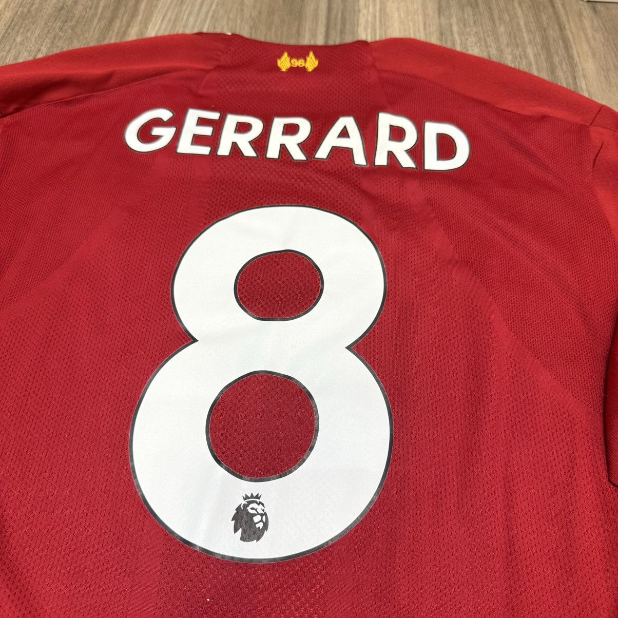 New Balance Liverpool 19/20 Longsleeves home shirt #8 Gerrard Size US XL / EU 56 / 4 - 6 Thumbnail