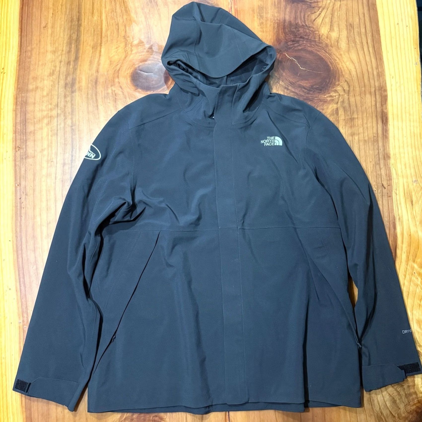 The North Face The North Face Apex Flex Jacket Men XXL Softshell Coat Hooded Zip Black 90s Hiking Ski Coat Mens Size US XXL / EU 58 / 5 - 2 Thumbnail