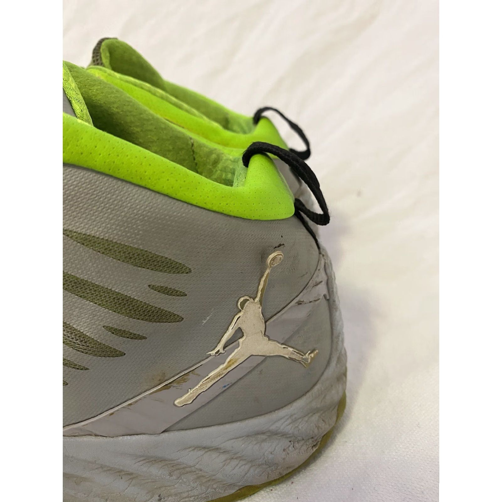 Nike Nike Jordan SuperFly Olympic Mens Lunarlon 528650-045 Size 10 Shoes Nike Jordan Volt Gray Multicolor 2012 Men Mens Size US 10 / EU 43 - 2 Thumbnail