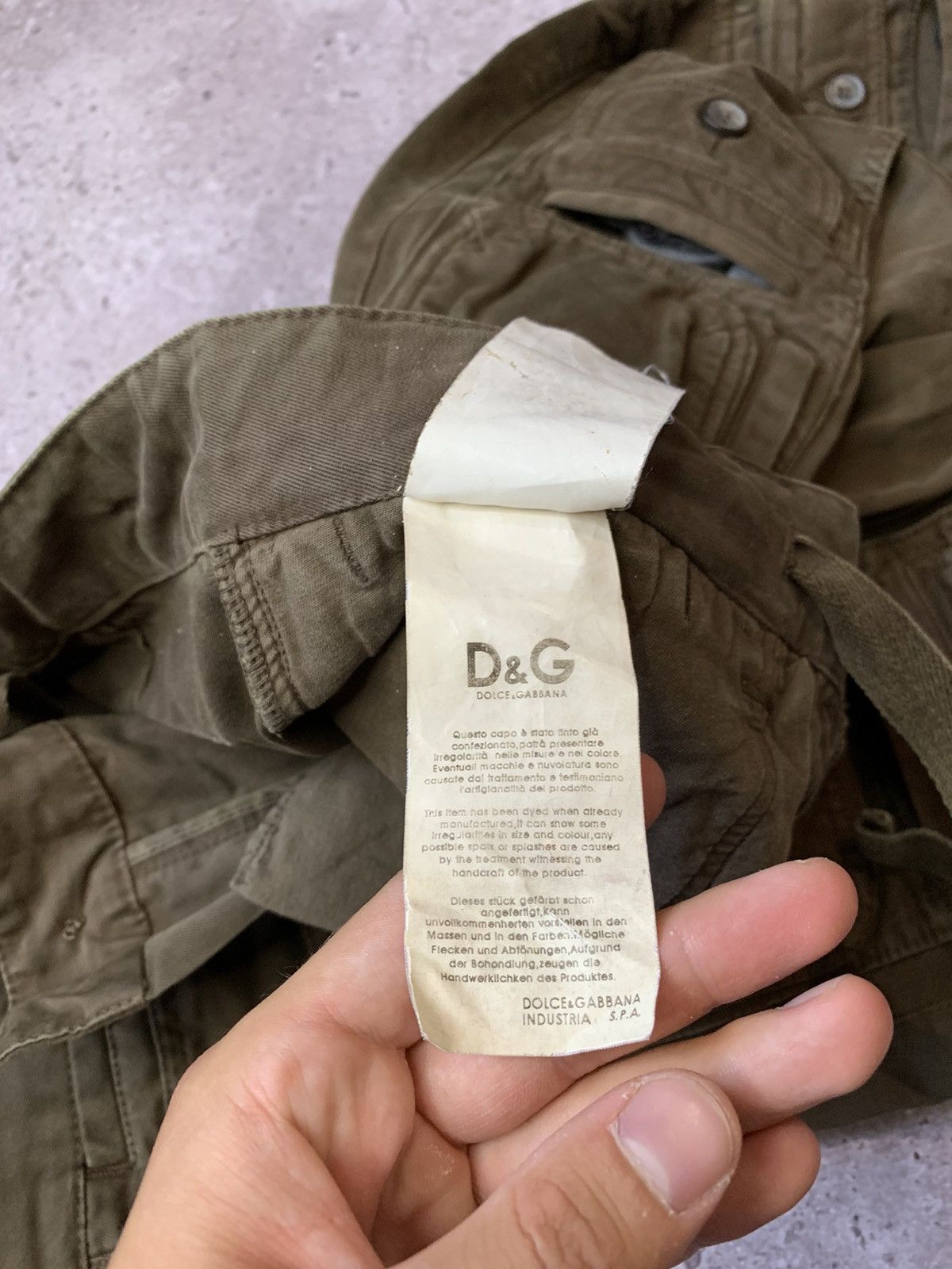 Dolce & Gabbana RARE Dolce & Gabbana 00s Multi Pocket Cargo Pants Size US 34 / EU 50 - 12 Thumbnail